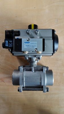 Pneumatic Ball Valve with ASME B16.34 Standard, ISO5211 Mounting, and 1 Million Cycles for Industrial Usage