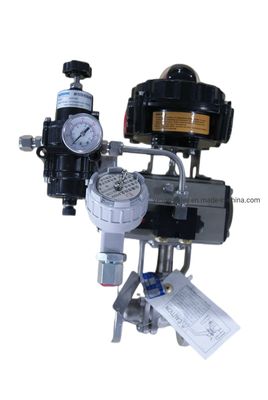 Pneumatic Actuator Ball Valve with ISO5211 Top Flange PN1.0-32.0MPa and 2 inch-24 inch Size Range
