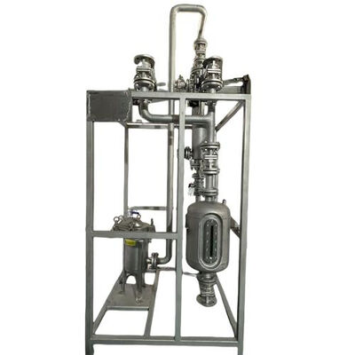 औद्योगिक उपयोग के लिए फ्लोटिंग बॉल वाल्व और स्ट्रेट थ्रू टाइप के साथ स्किड माउंटेड उपकरण