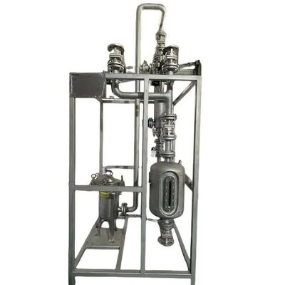 औद्योगिक उपयोग के लिए फ्लोटिंग बॉल वाल्व और स्ट्रेट थ्रू टाइप के साथ स्किड माउंटेड उपकरण