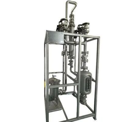 औद्योगिक उपयोग के लिए फ्लोटिंग बॉल वाल्व और स्ट्रेट थ्रू टाइप के साथ स्किड माउंटेड उपकरण