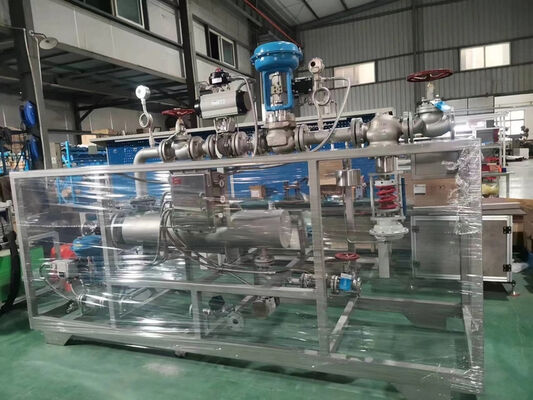 830 71753 एनएम एक्ट्यूएटर टॉर्क और कार्बन स्टील, क्रोम-मोली स्टील, स्टेनलेस स्टील बॉडी सामग्री के साथ स्किड माउंटेड वाल्व दबाव बनाए रखने, कम करने और राहत देने के लिए