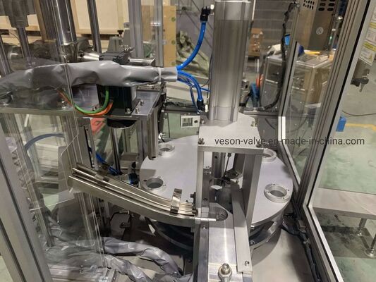 औद्योगिक उपयोग के लिए न्यूमेटिक ड्राइविंग मोड ANSI क्लास 150-900 स्ट्रेट थ्रू टाइप स्किड माउंटेड वाल्व