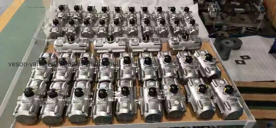 समुद्री अपतटीय तेल और गैस प्लेटफार्मों के लिए स्टेनलेस स्टील संक्षारण प्रतिरोधी वायवीय एक्ट्यूएटर