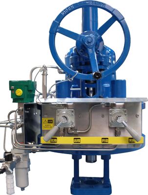 अनुकूलित वाल्व अनुप्रयोगों के लिए डबल एक्टिंग स्टील वायवीय रैखिक actuator