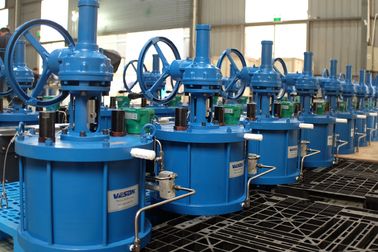 गेट वाल्व स्प्रिंग रिटर्न बंद-लूप सिस्टम के लिए गेट वाल्व वायवीय एक्ट्यूएटर