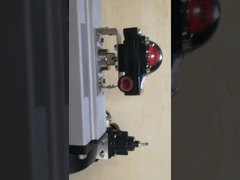 VESON वायवीय शट डाउन वाल्व वायवीय निकला हुआ किनारा बॉल वाल्व