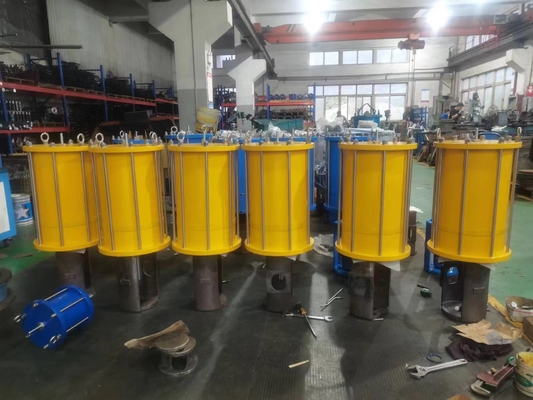 एल्यूमीनियम मिश्र धातु वायवीय पिस्टन सिलेंडर रैखिक एक्ट्यूएटर 10Mpa