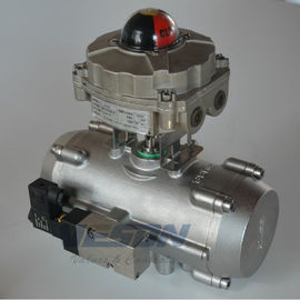स्टेनलेस स्टील वसंत रिटर्न वाल्व Actuator, वायु संचालित Actuator 2 ~ 8 बार दबाव