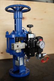 उच्च गति वायवीय गेट वाल्व Actuator एकल अभिनय / डबल अभिनय अनुकूलित डिजाइन