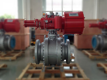 Trunnion घुड़सवार मोटर चालित वाल्व Actuator / स्कॉच योक प्रकार वायवीय Actuator