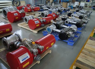 OEM स्कॉच योक प्रकार वायवीय Actuator / वायवीय रोटरी वाल्व Actuator